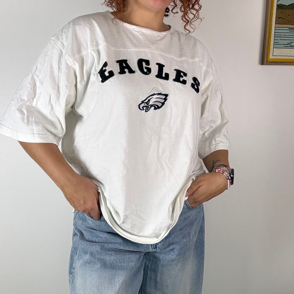 Vintage Lee Sport Philadelphia Eagles football Tee shirt size XL
